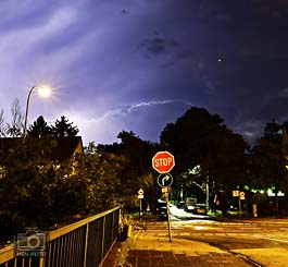 Tausende Blitze erhellten stundellang die Nacht ( © HEN-FOTO )