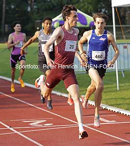 800m-TOP-Lauf von Alexander Stepanov in 1:44:17 min mit der direkten WM Qualifikation für Tokio 2025 und Platz 7 in der Ewigen Bestenliste (Fotogalerie © Peter Henrich / HEN-FOTO) 800m-TOP-Lauf von Alexander Stepanov in 1:44:17 min mit der direkten WM Qualifikation für Tokio 2025 und Platz 7 in der Ewigen Bestenliste (Fotogalerie © Peter Henrich / HEN-FOTO)