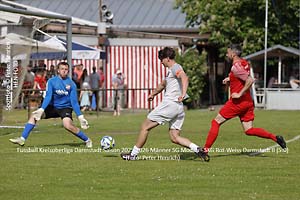 Bei sommerlichen Temperaturen gewinnt SG Modau überlegen gegen die Zweite von SKG Rot-Weiss Darmstadt mit 5:0 (Foto © Peter Henrich) Bei sommerlichen Temperaturen gewinnt SG Modau überlegen gegen die Zweite von SKG Rot-Weiss Darmstadt mit 5:0 (Foto © Peter Henrich)